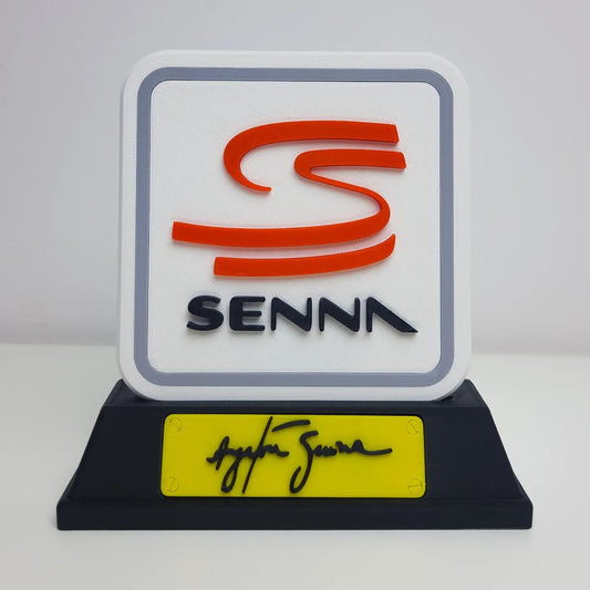 Ayrton Senna plaketa