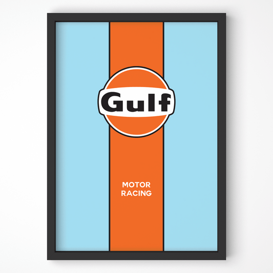 Gulf Racing livery poster