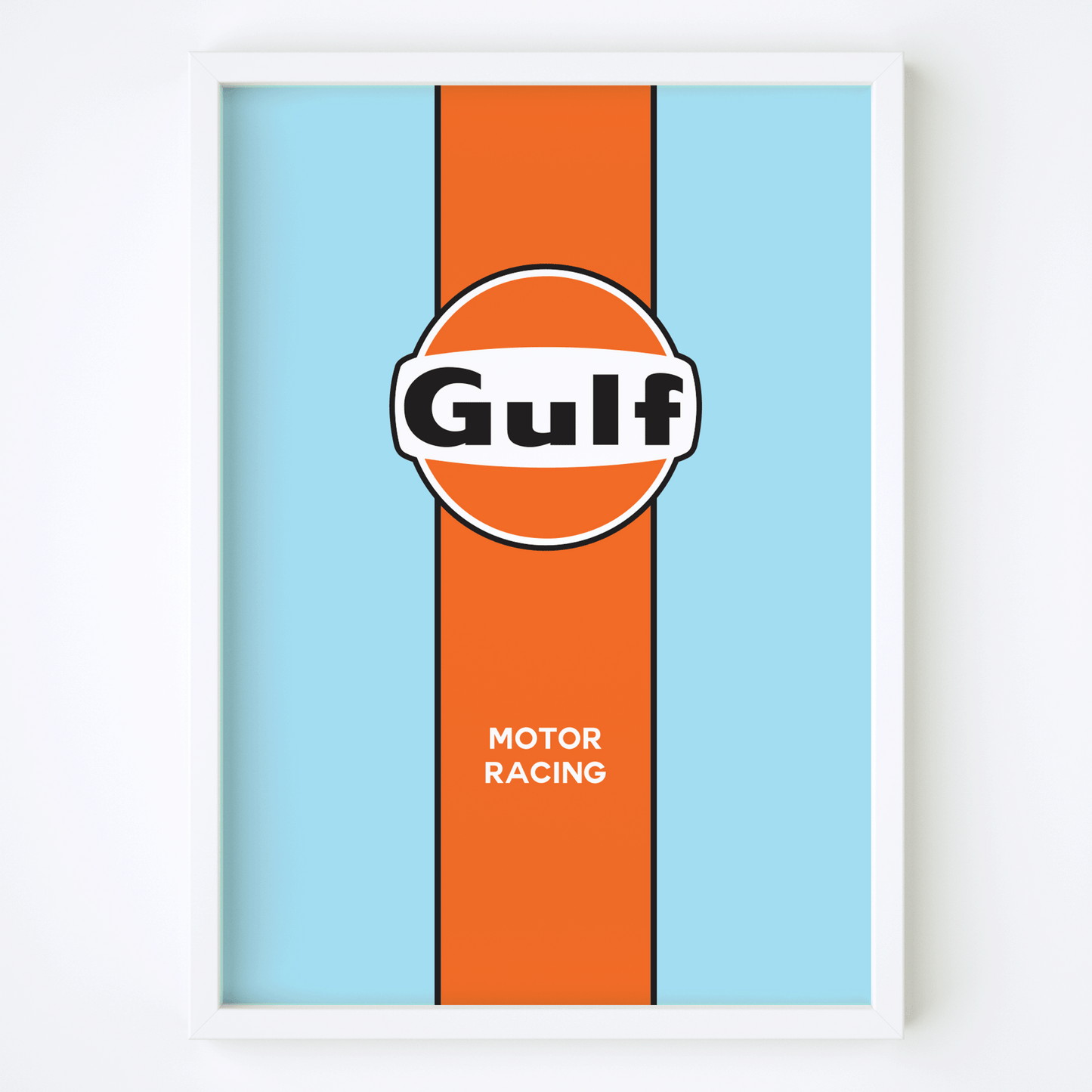 Gulf Racing livery poster