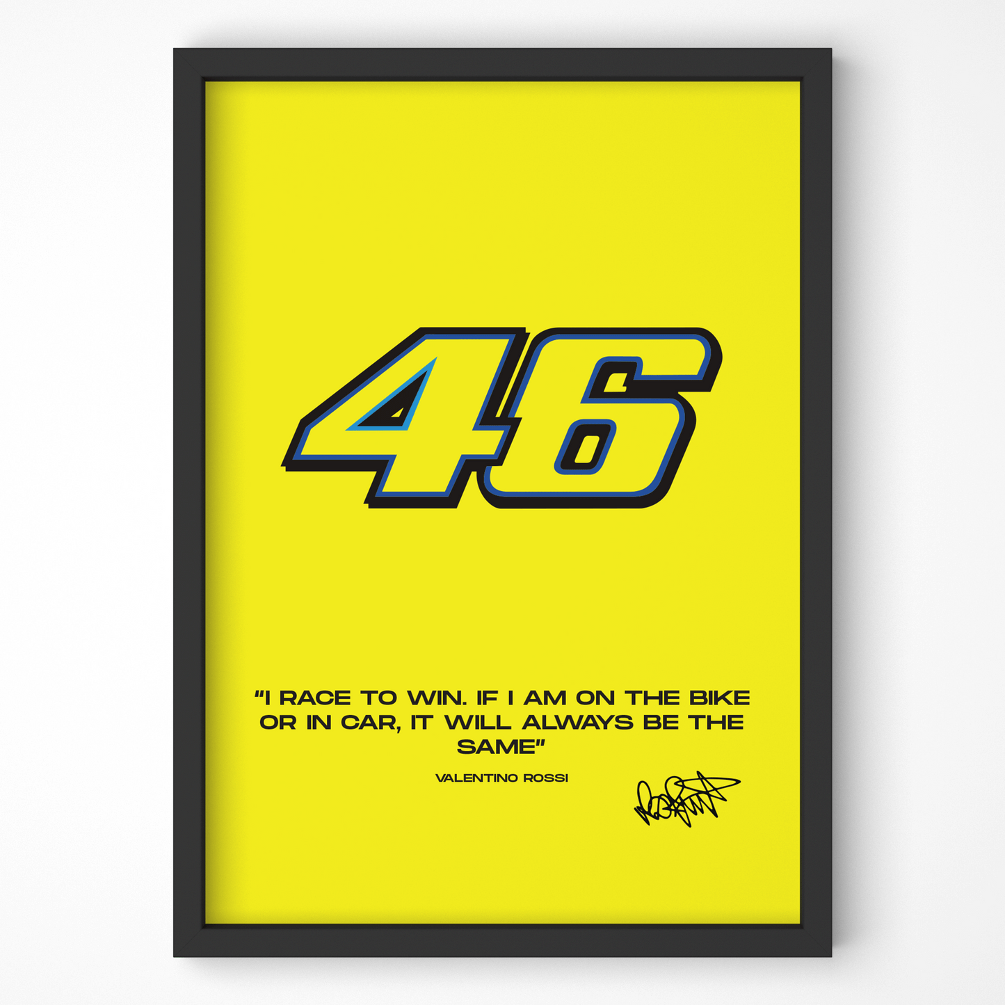 Valentino Rossi poster