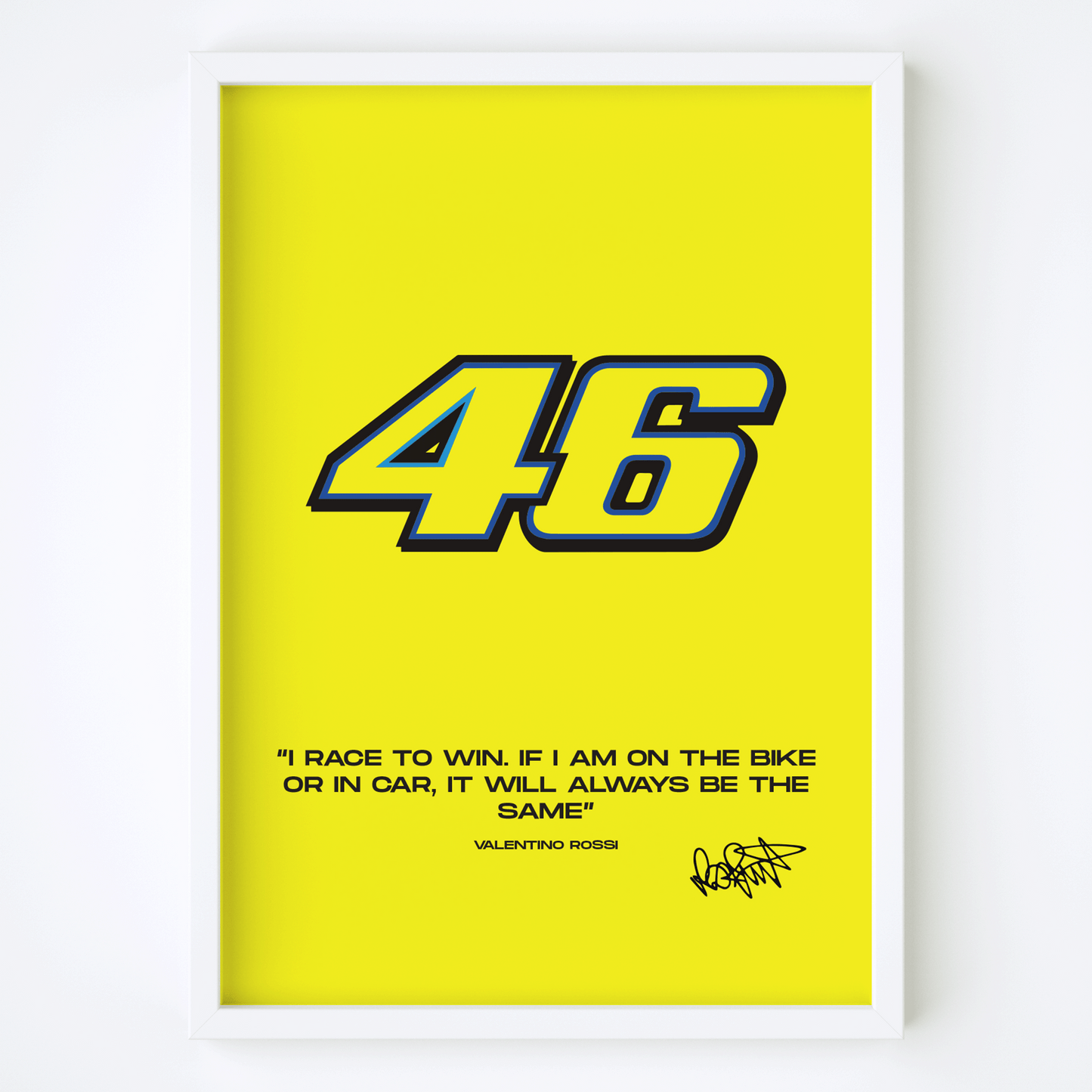 Valentino Rossi poster