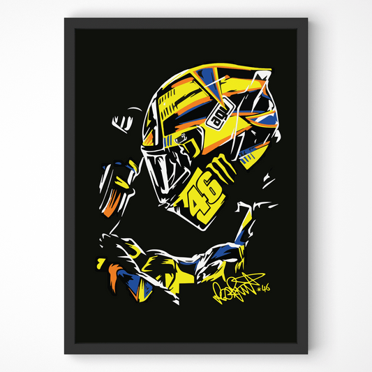 Valentino Rossi poster