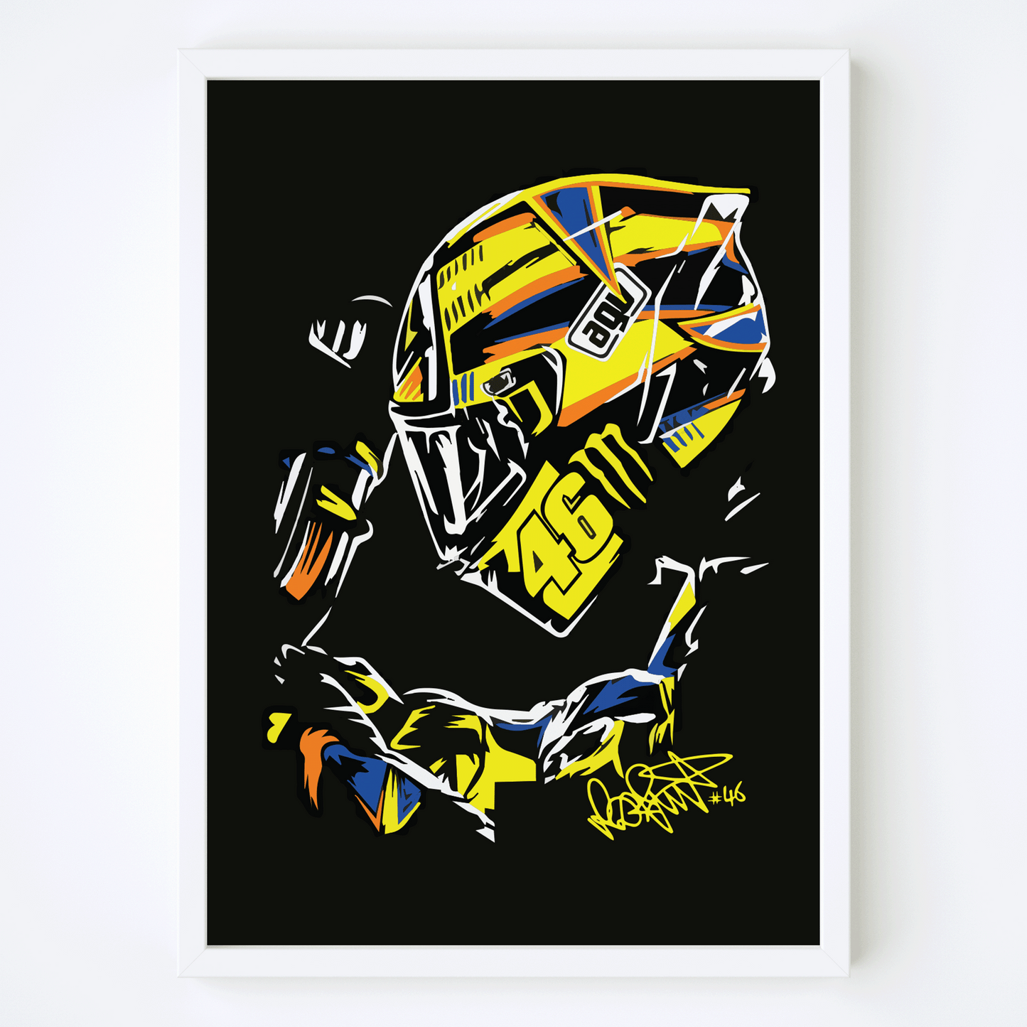 Valentino Rossi poster